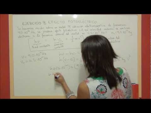 Química práctica. Ejercicio 8 Estructura atómica