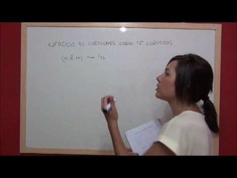 Química práctica. Ejercicio 9 Estructura atómica