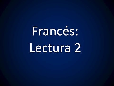 Curso de francés. Parte 26