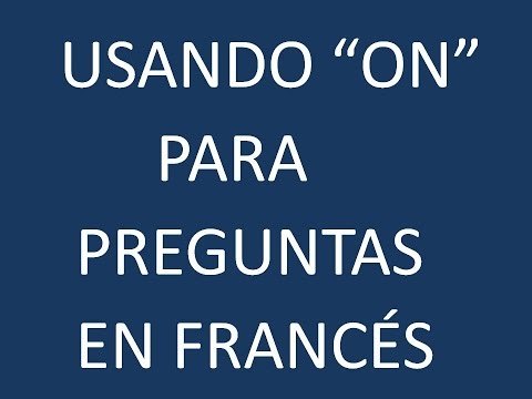 Curso de Francés. Parte 33