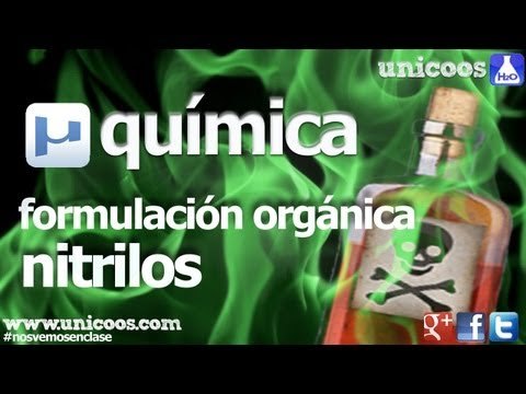 Química orgánica 1º Bachillerato. Nitrilos