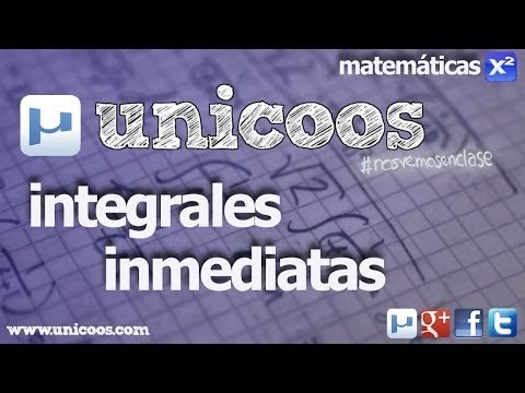 Integrales inmediatas. 2º Bachillerato. Parte 4