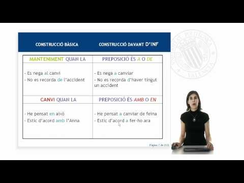Aprende Valenciano. Lección 6