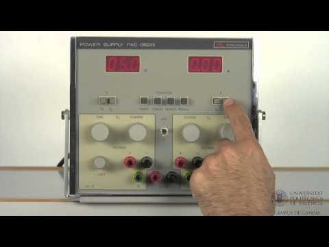 La fuente de alimentación. Modo independiente