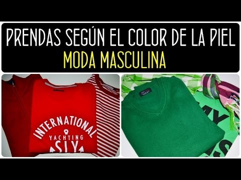 Elige el color de ropa según tono de piel