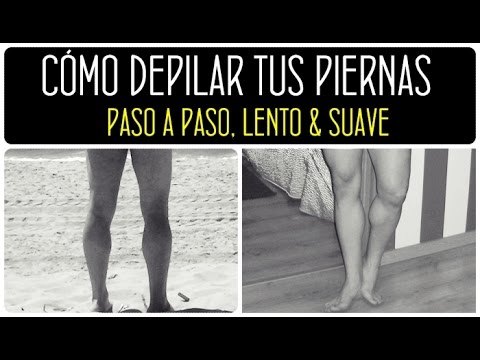 Como depilarse las piernas