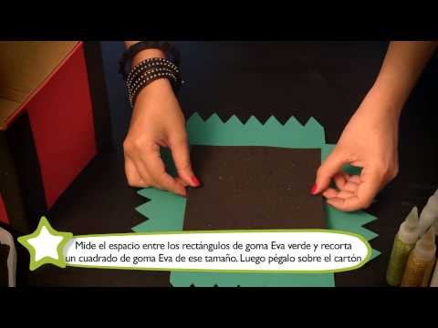 Como hacer una caja para juguetes