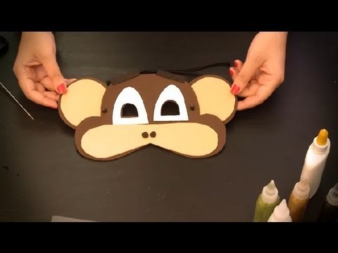 Como hacer un antifaz de mono