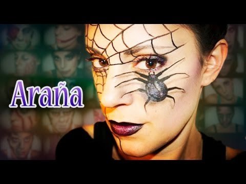 Maquillaje de araña