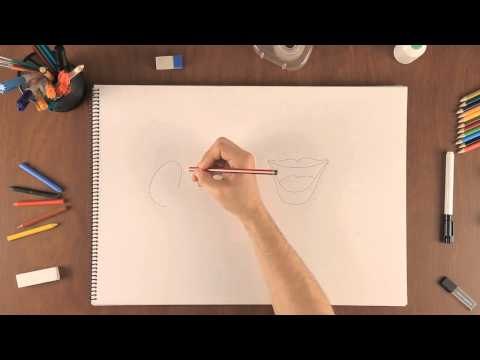 Como dibujar una boca abierta