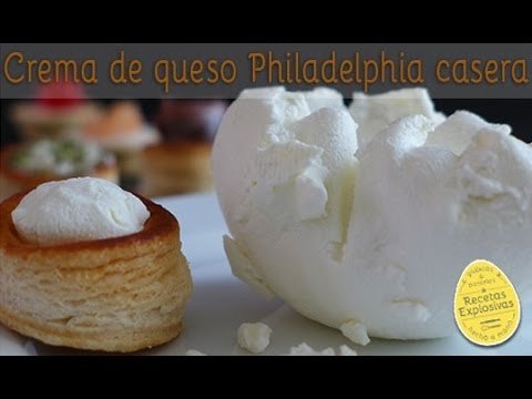 Crema de queso casera