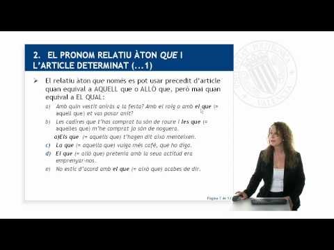 Aprende Valenciano. Lección 14