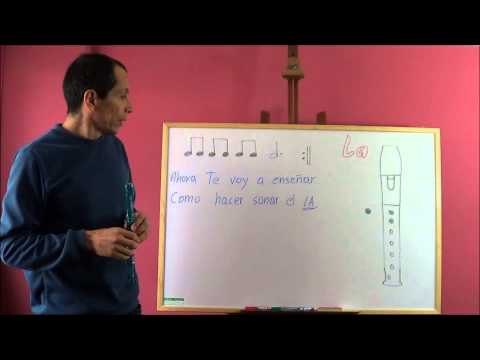 Curso de flauta dulce. Lección 2