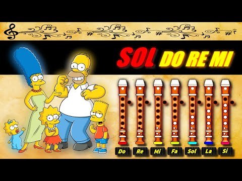 Como tocar "Los Simpsons" en flauta