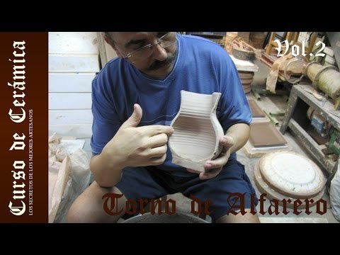 Cerámica: Como hacer un torno alfarero II