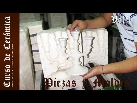 Cerámica: Como fabricar piezas con molde I