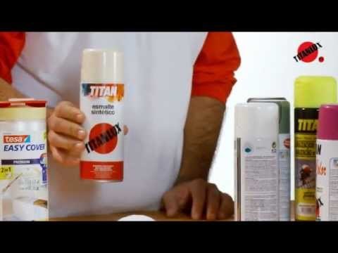 Como pintar con spray
