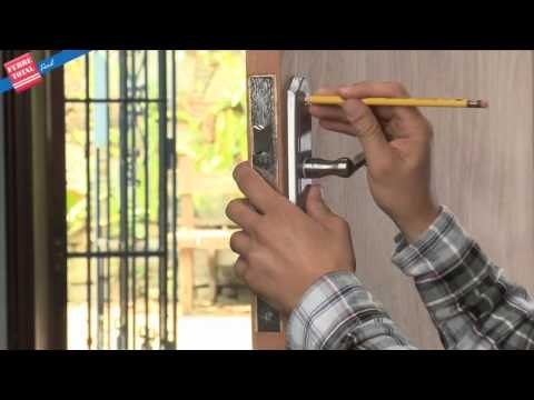 Como instalar cerradura de embutir