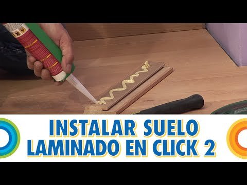 Como instalar suelo laminado en click. Parte 2