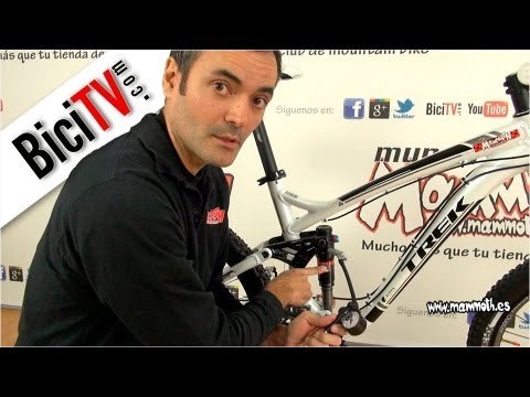 Como ajustar la suspensión de una bicicleta