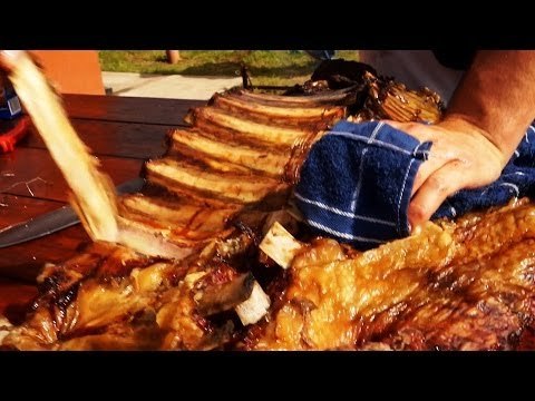 Como hacer costillar a la cruz