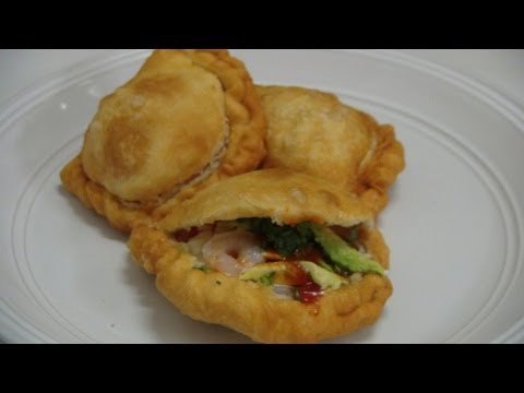 Empanadas de camarón