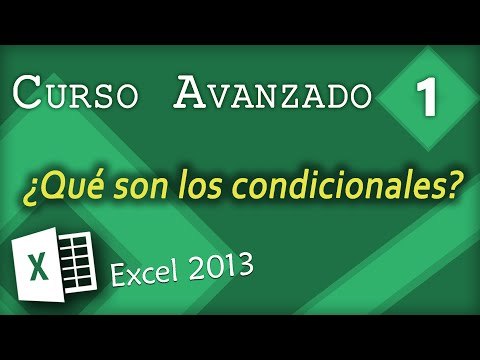 Excel 2013. Curso avanzado. Parte 1
