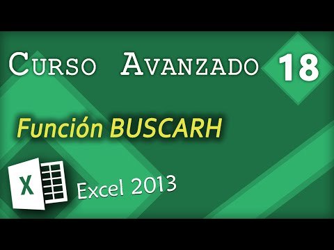 Excel 2013. Curso Avanzado. Parte 18