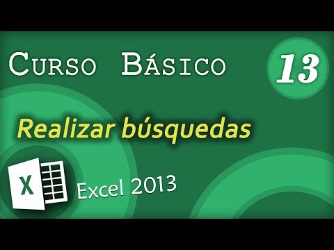 Excel 2013. Curso Básico. Parte 13