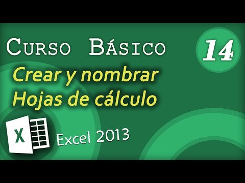 Excel 2013. Curso Básico. Parte 14