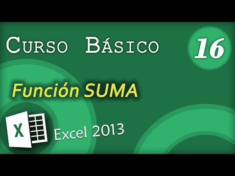 Excel 2013. Curso Básico. Parte 16