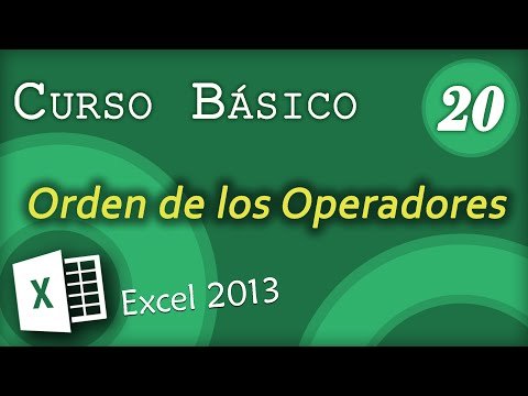 Excel 2013. Curso Básico. Parte 20