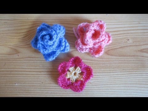 Como hacer una rosa de crochet o ganchillo