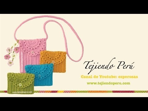 Como hacer un bolsito en crochet