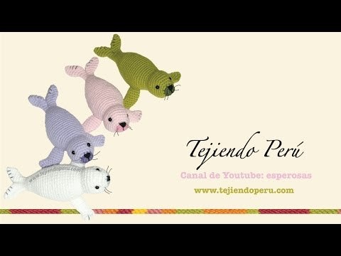 Foca tejida a crochet. Parte 2