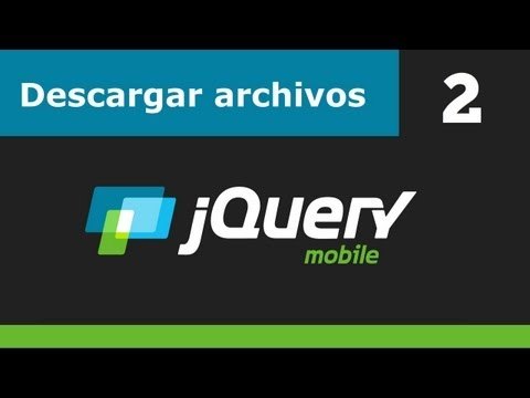 Curso jQuery Mobile. Parte 2