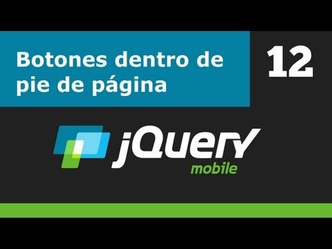 Curso jQuery Mobile. Parte 12