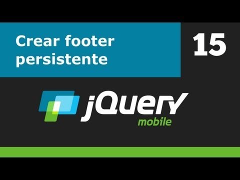 Curso jQuery Mobile. Parte 15