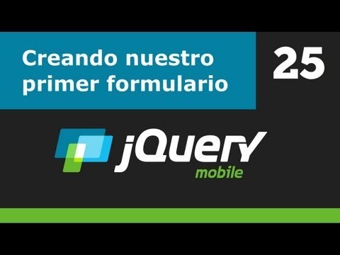 Curso jQuery Mobile. Parte 25