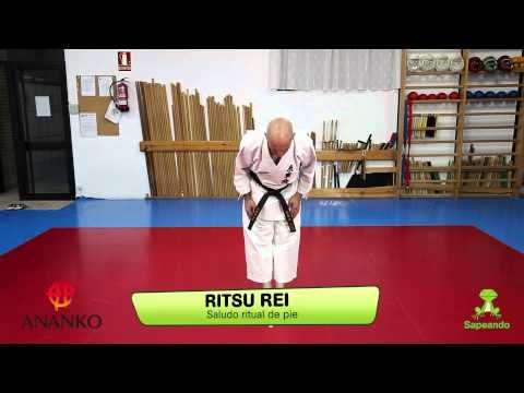 El saludo - Karate-do 