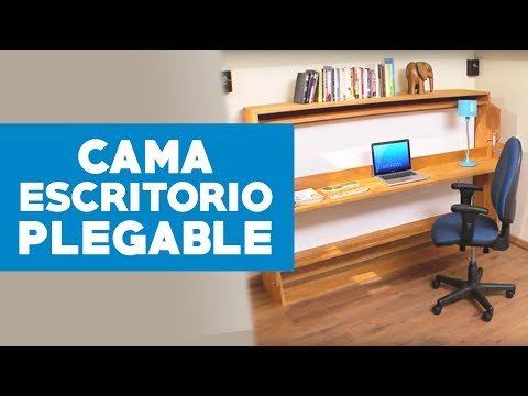 Como construir un escritorio con cama