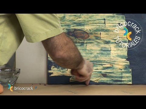 Pintar y repintar objetos y superficies de madera