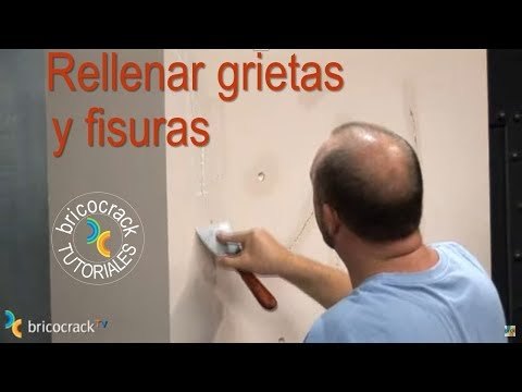 Como rellenar grietas