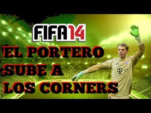 Fifa 2014. El portero sube al corner