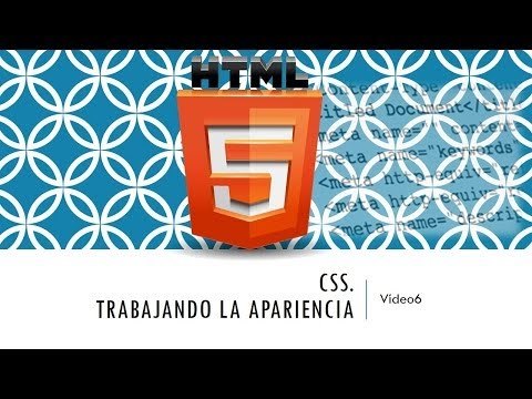 Curso de HTML 5. Parte 6
