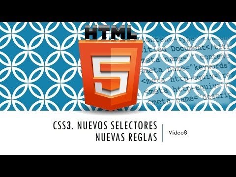 Curso de HTML 5. Parte 8