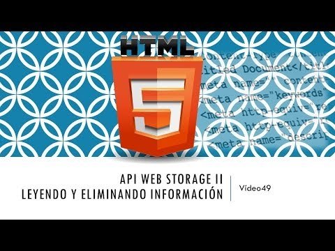 Curso de HTML 5. Parte 49