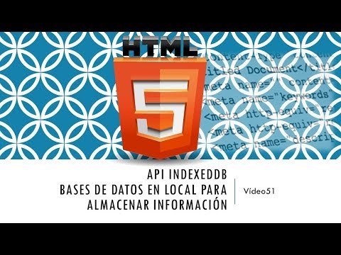Curso de HTML 5. Parte 51