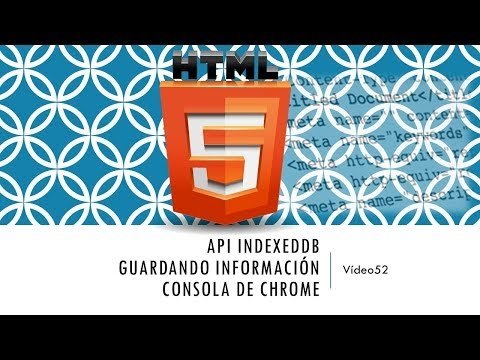 Curso de HTML 5. Parte 52