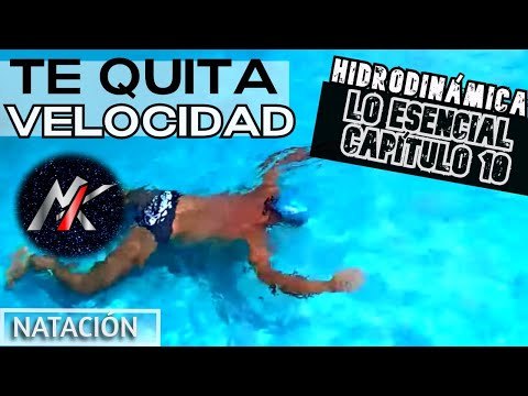 Aprende a nadar: Resistencia de avance